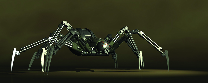 Jumping Spiderbot