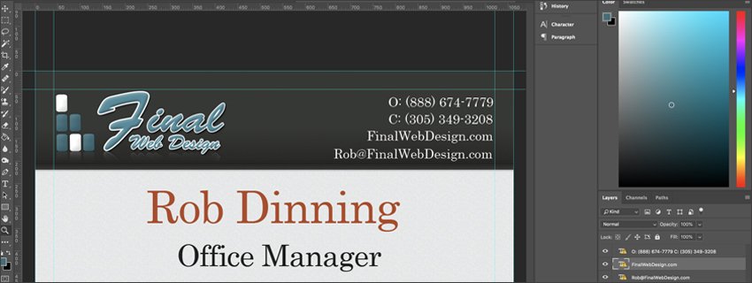 Photoshop Graphic Design Services