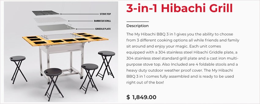 My Hibachi BBQ