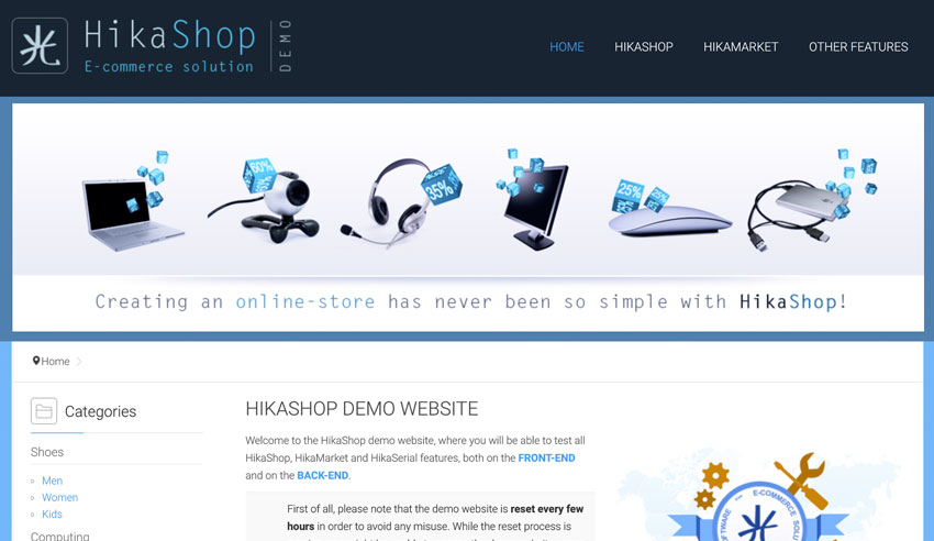HikaShop eCommerce