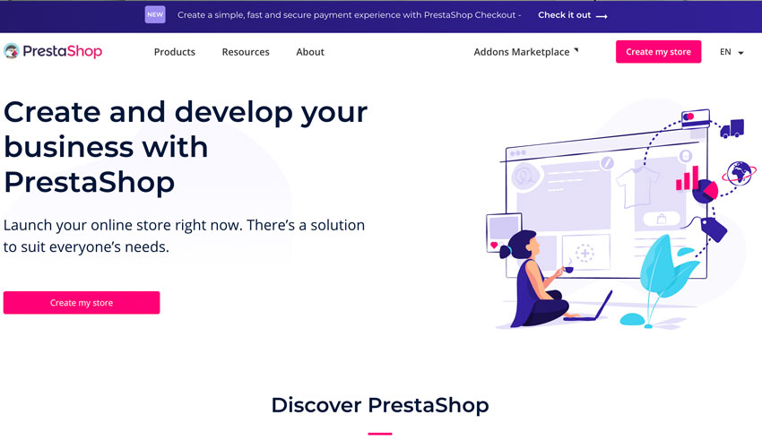 PrestaShop eCommerce Web Design