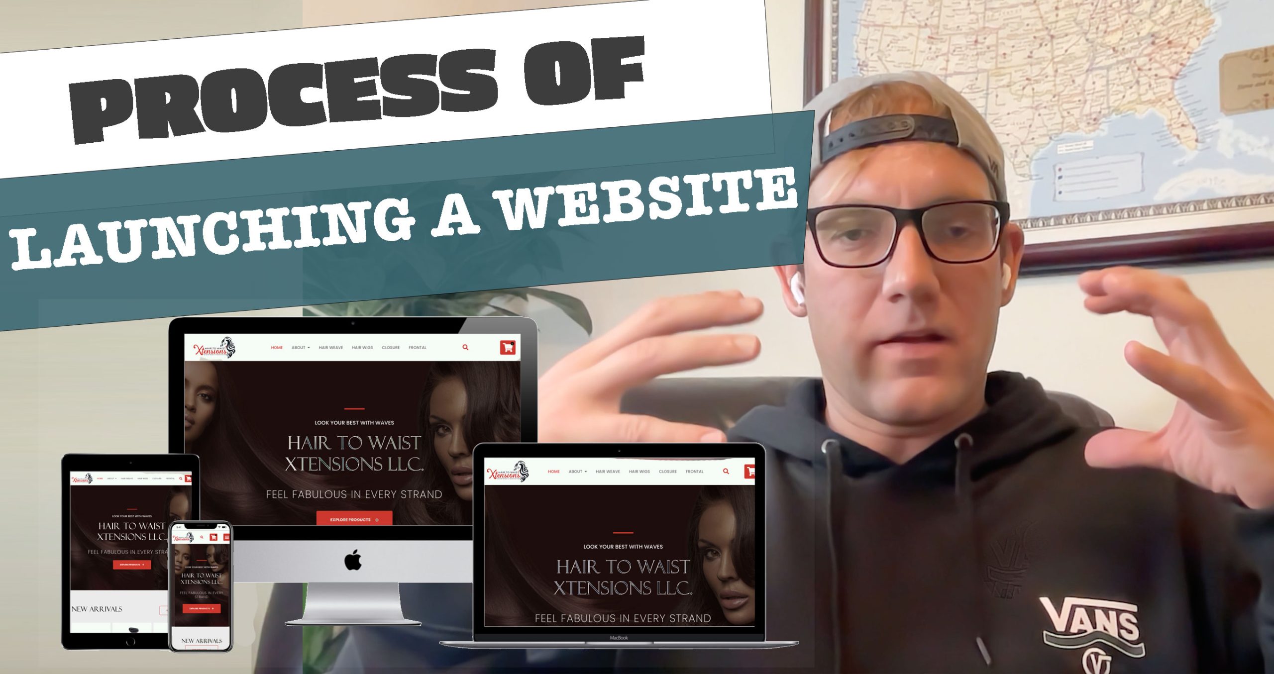 Process of Launching A Website