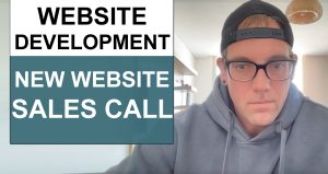New Website Sales Call