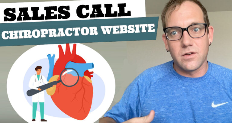 Cardiology Website Sales Call