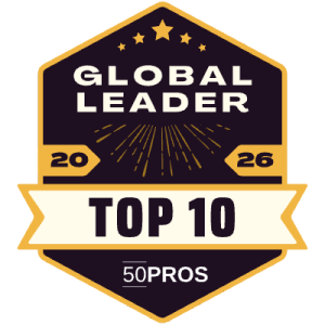 50Pros 2026 Top 10 Agency award - Final Web Design