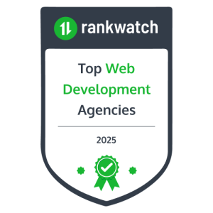 RankWatch Top Web Development Agency award - Final Web Design