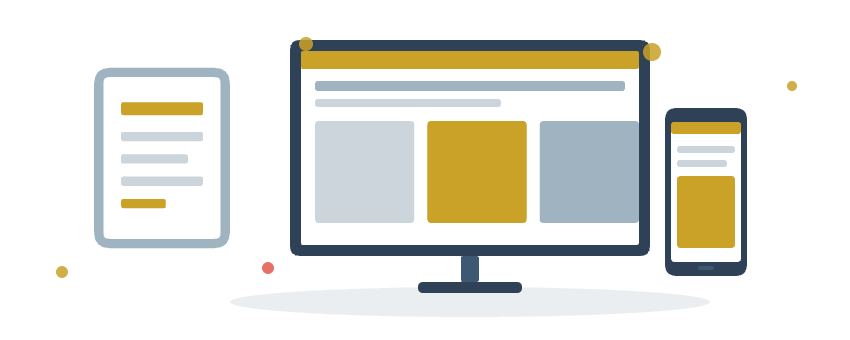 Blog Management services illustration