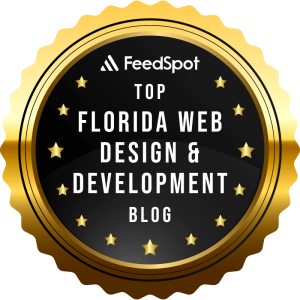 FeedSpot Top Florida Web Design Blogs award - Final Web Design