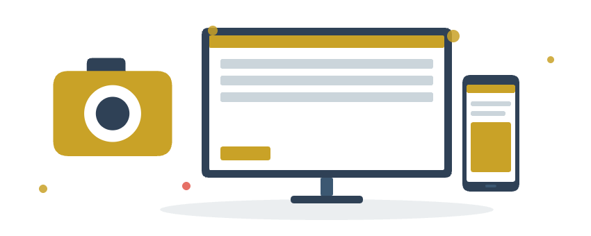 Instagram services illustration