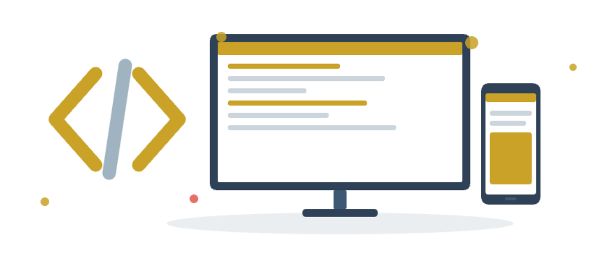 JavaScript development illustration