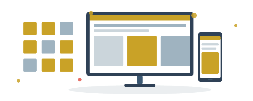 Pinterest services illustration