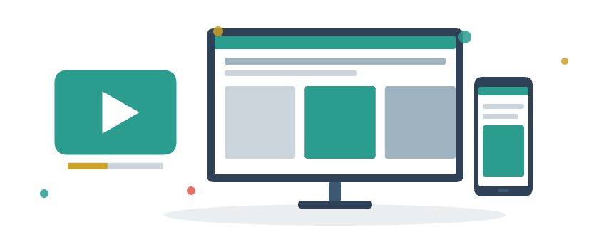 Vimeo services illustration