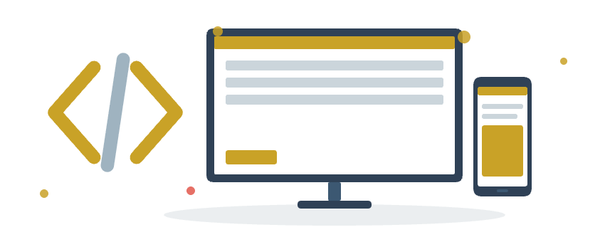 Web Development services illustration