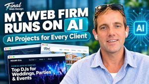 My web firm runs on AI - Steve Mengelkoch of Final Web Design with AI projects for every client