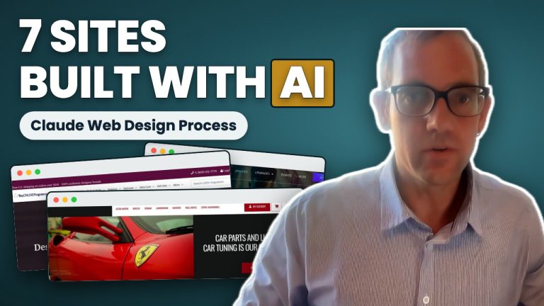 A.I. web design process with Claude - 7 real client websites built by Final Web Design in Miami