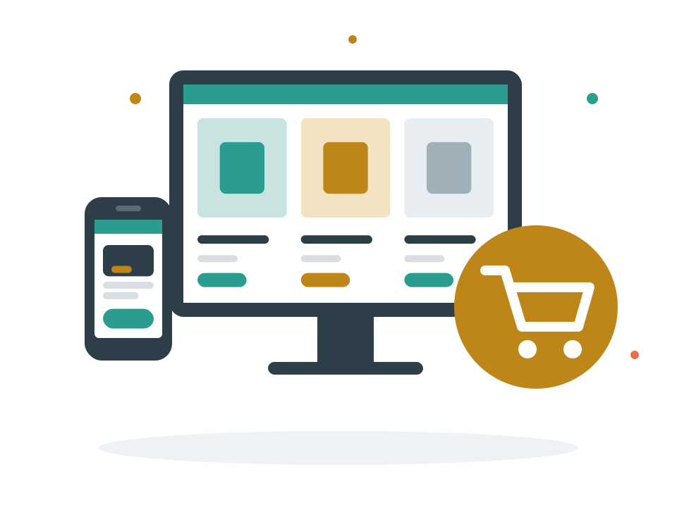 Scalable eCommerce website icon