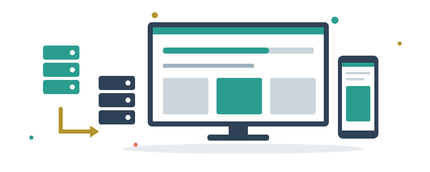 Website Migration illustration