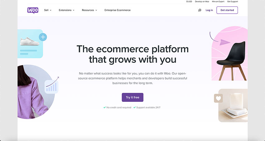 WooCommerce Homepage